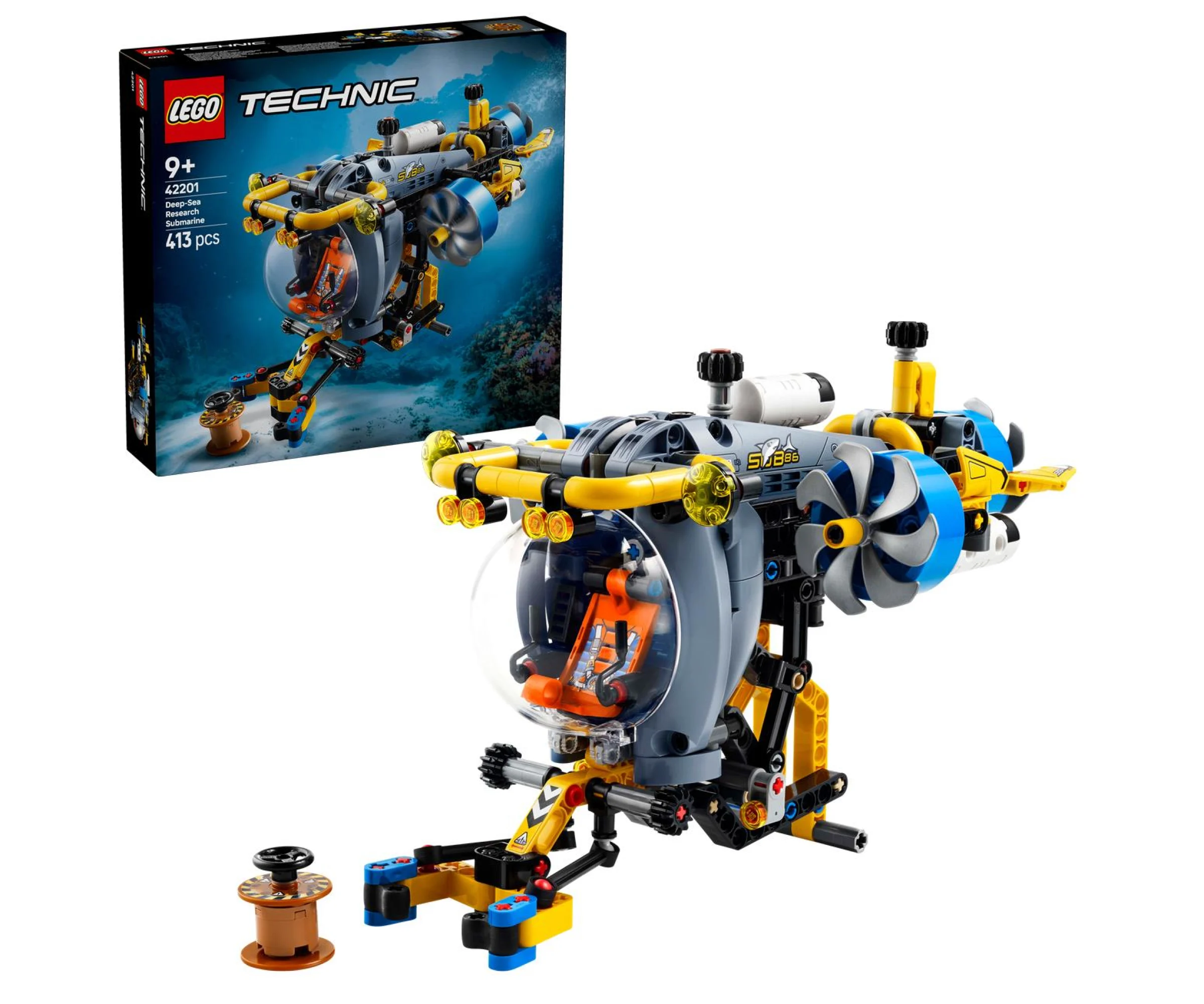 LEGO Technic 42201 Research Submarine thumbnail 1