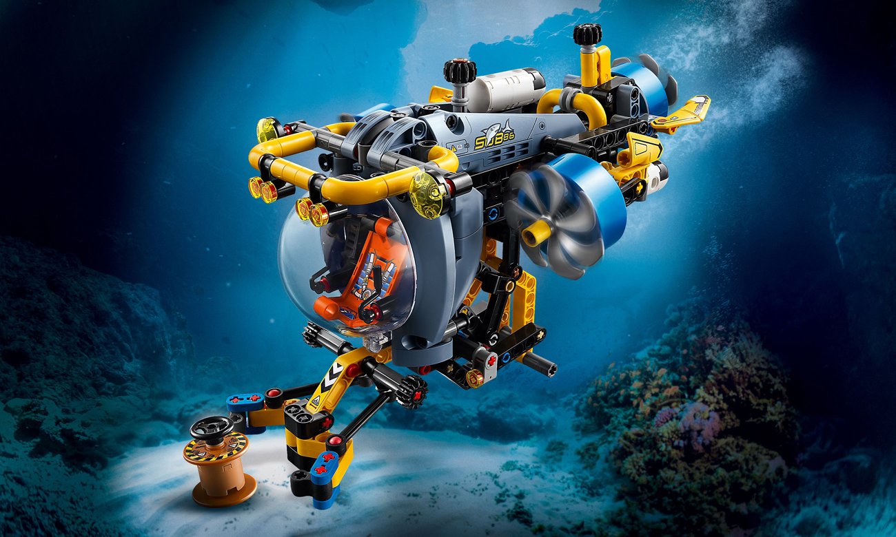 LEGO Technic 42201 Research Submarine description image 1