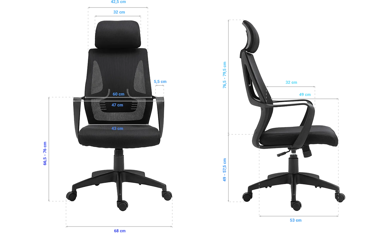Silver Monkey Office Chair SMO-650 description image 2