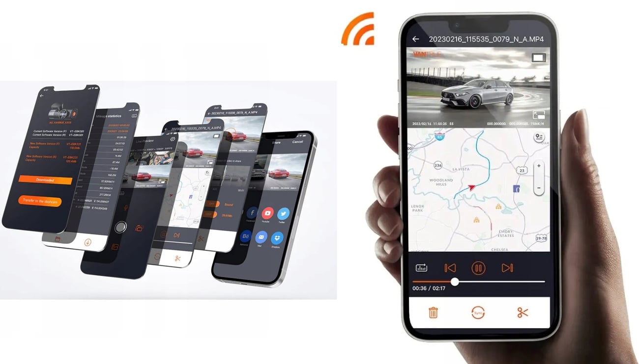 Vantrue S1 PRO dual description image 3